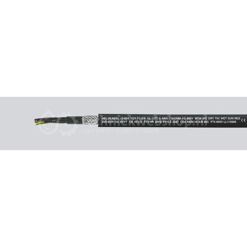 Helukabel PVC control lines UL/CSA - JZ 604-YCY TC TRAY CABLE / JZ-604 ...