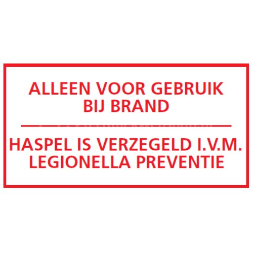 Chubb Fire + Security (Ajax) Pictogram - Sticker / 50x100 