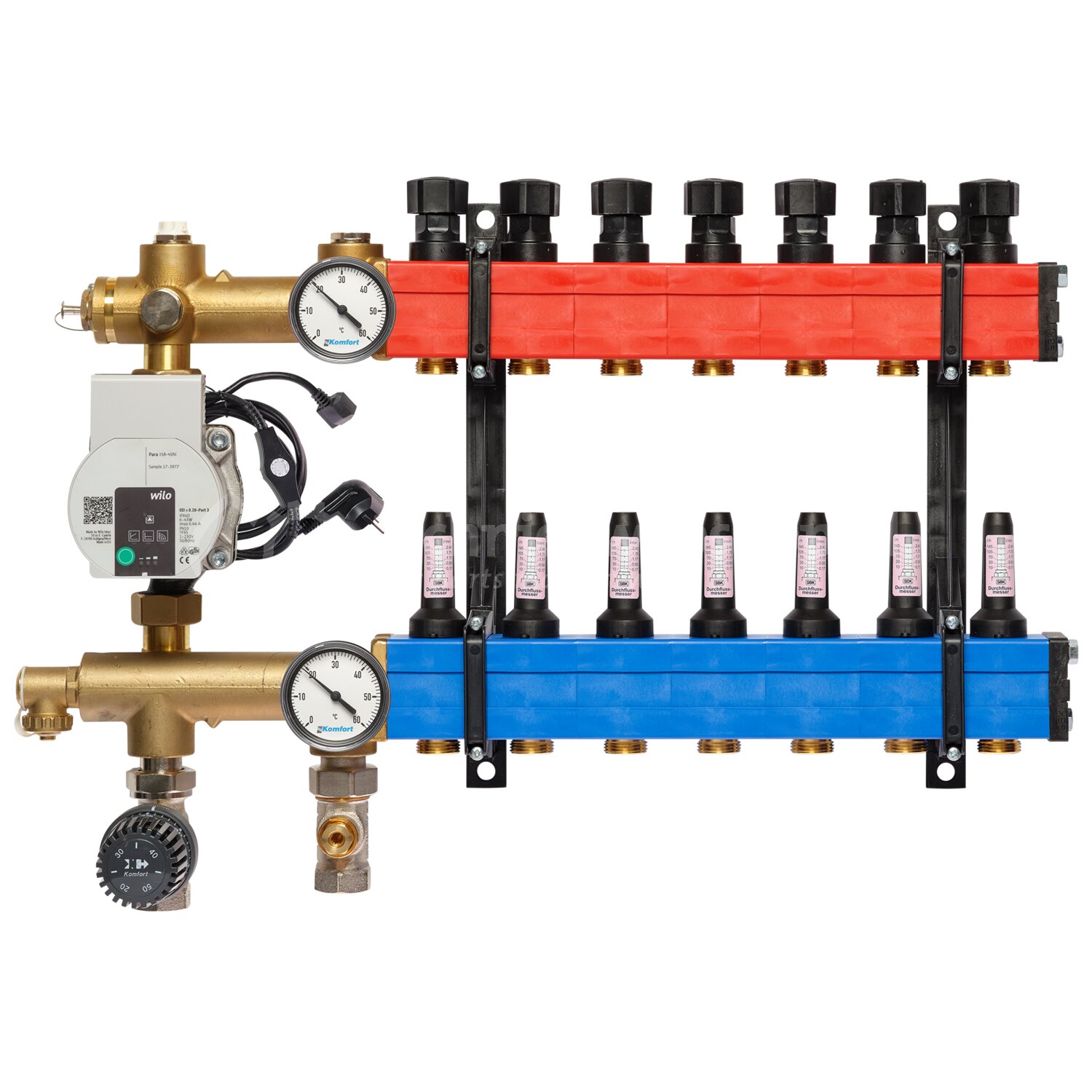 NATHAN Systems Verdelers - Regelunit vloerverwarming 48020007 ...