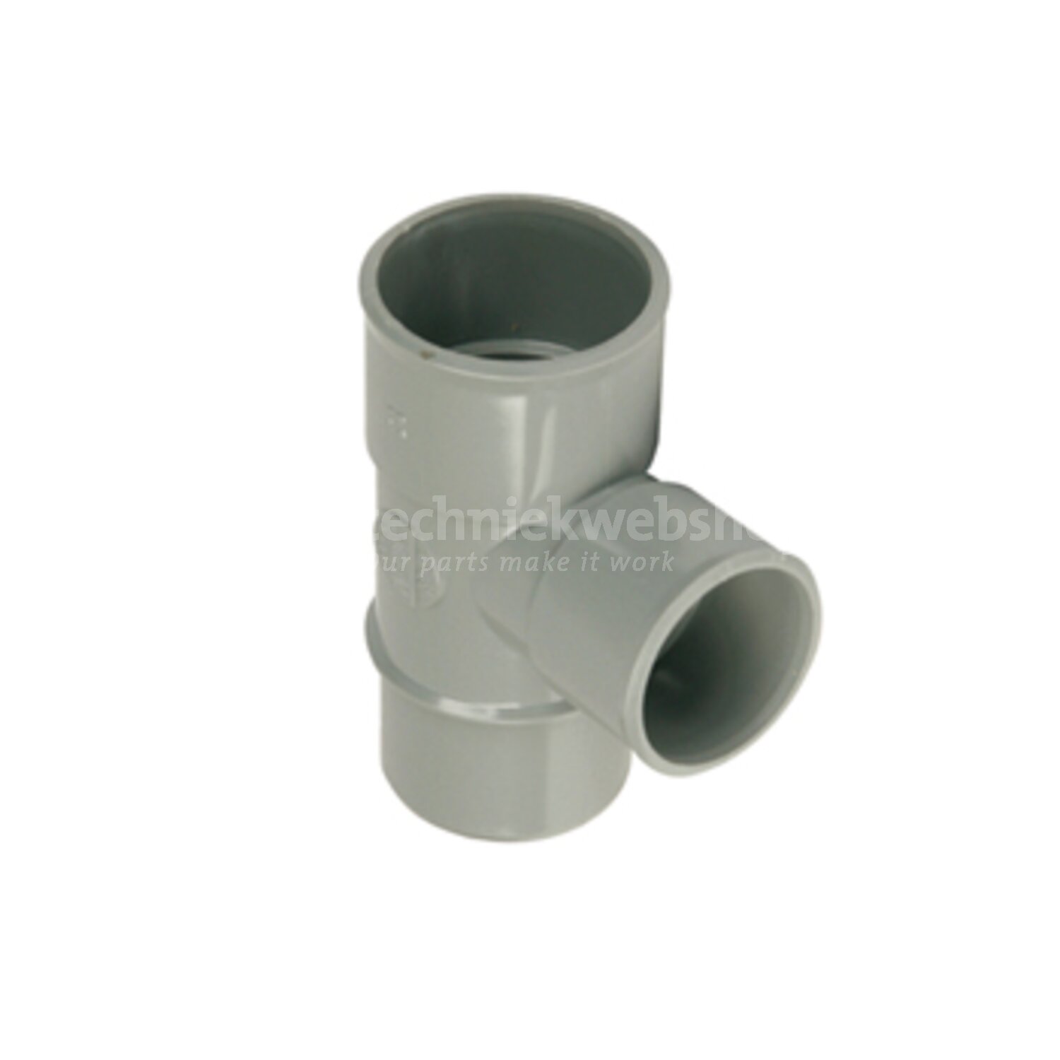 Wavin Nederland PVC L-T-Stuk 88° Gr 110 M/S, verkoop per: 1 x 1 stuk ...