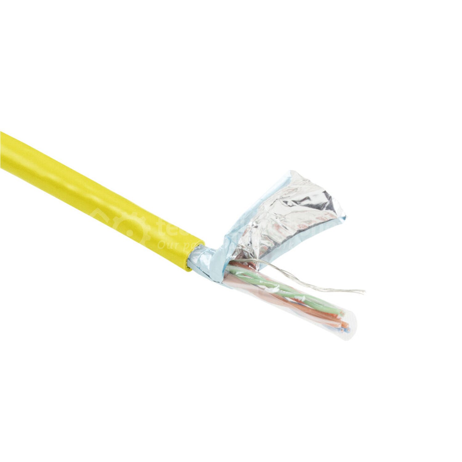 ACT FP7850 C5E F/UTP PATCH LSZH YL 500M HASPEL 500 MTR, verkoop per: 1 ...