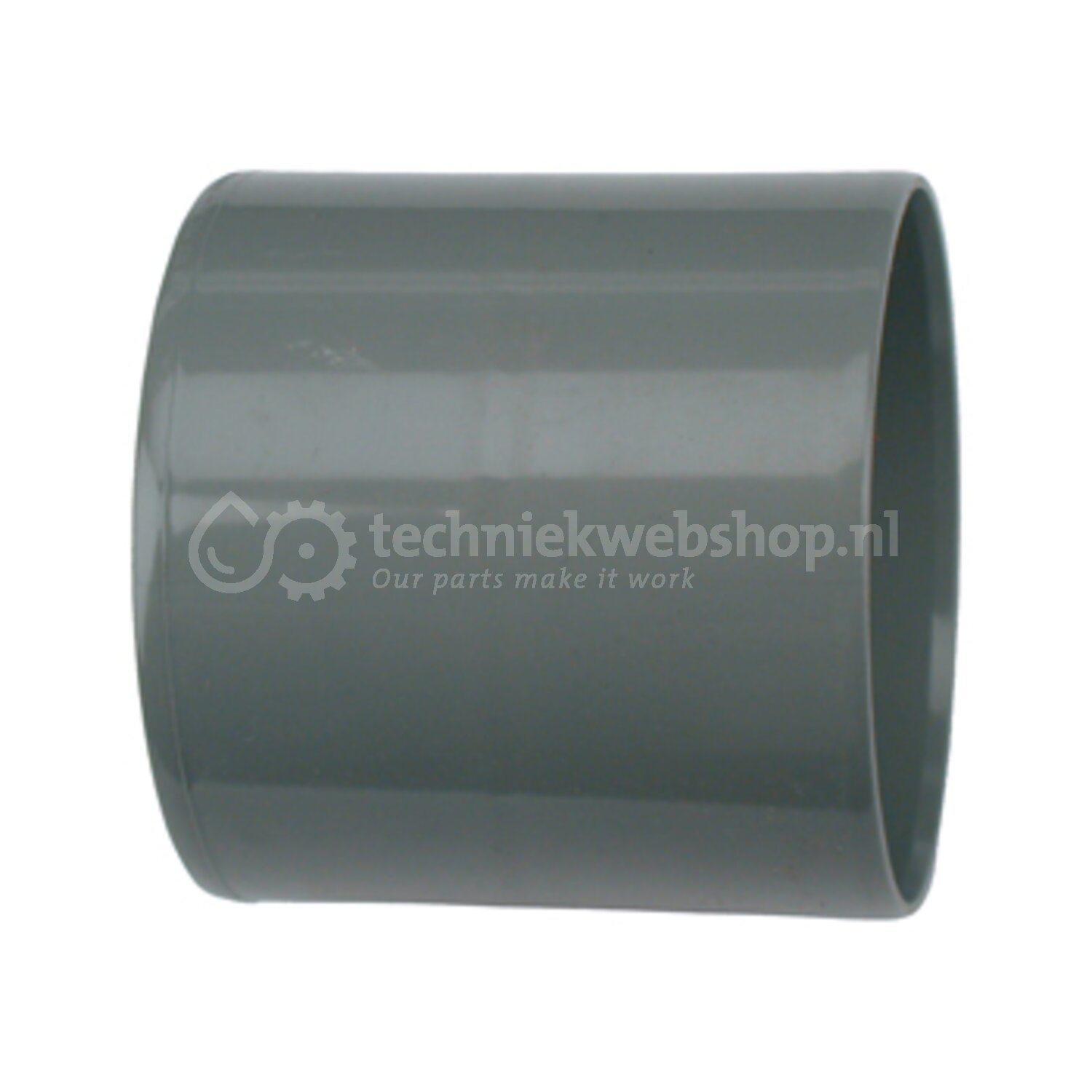 Wavin Nederland Wadal PVC Lijmmof GR 110, verkoop per: 1 x 1 stuk ...