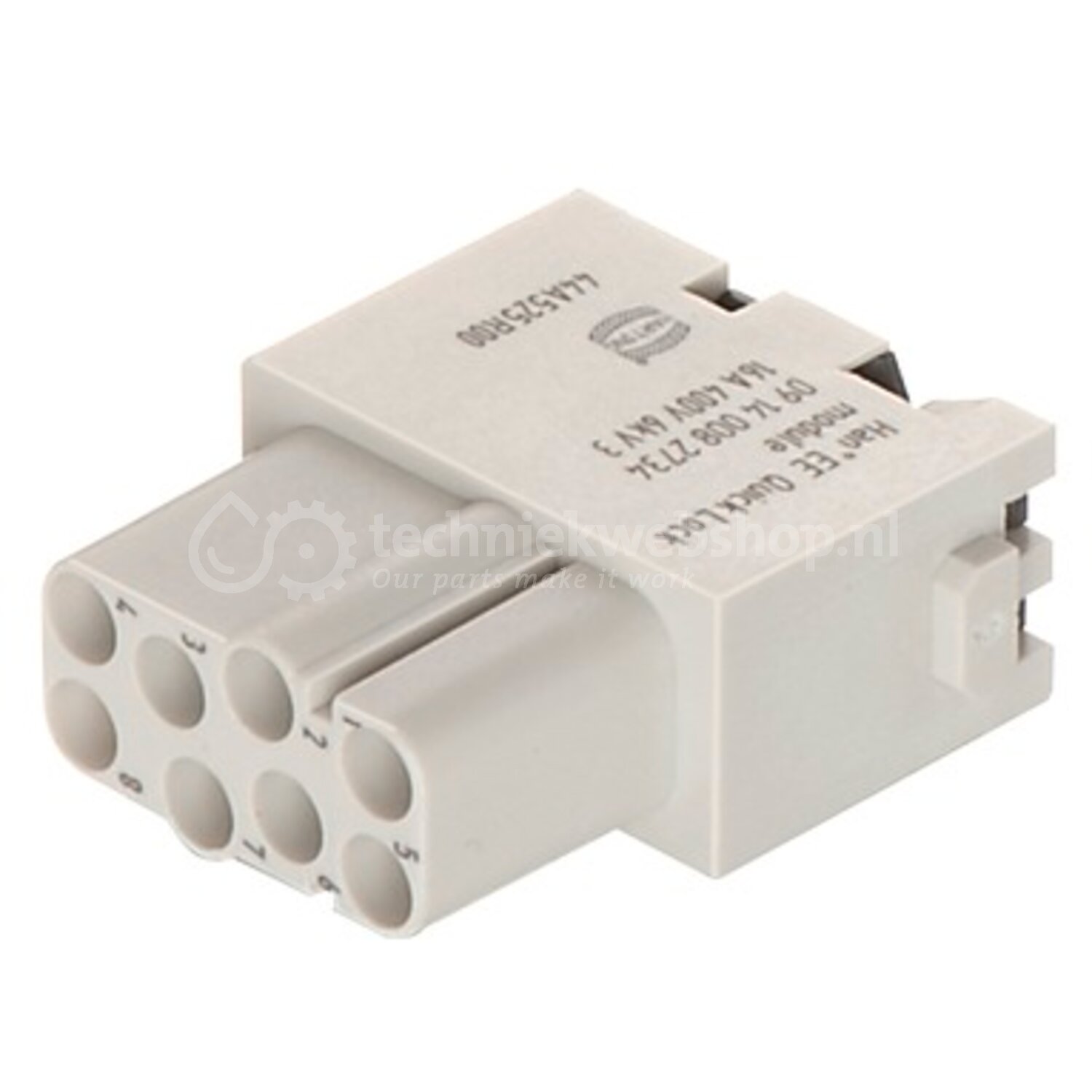 Harting Han EE Quick-Lock module, female / Han® EE module, Single ...