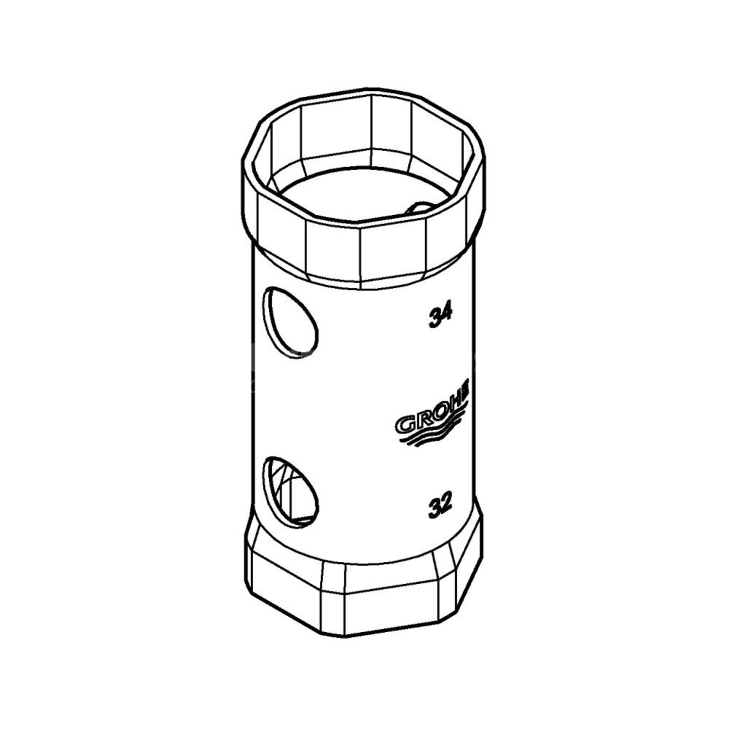 Grohe Nederland Overige / Pijpsleutel, verkoop per: 1 x 1 stuk ...