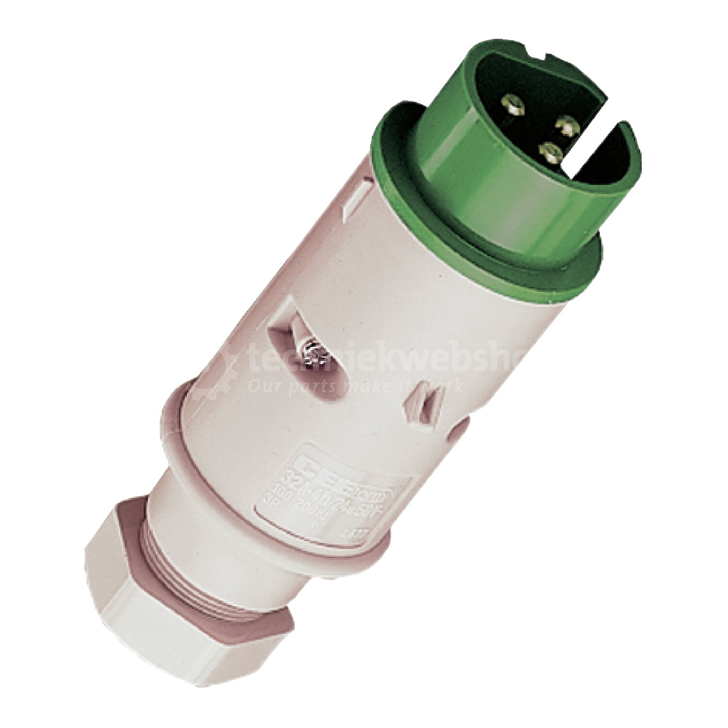 Mennekes (Hateha) Hoog frequent - 23597 / Contactstop 32A 3P 4H 50V 100 ...