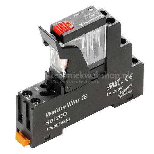 Weidmüller Benelux D-SERIES DRI - DRIKIT 230VAC 2CO LD/PB / Relay ...