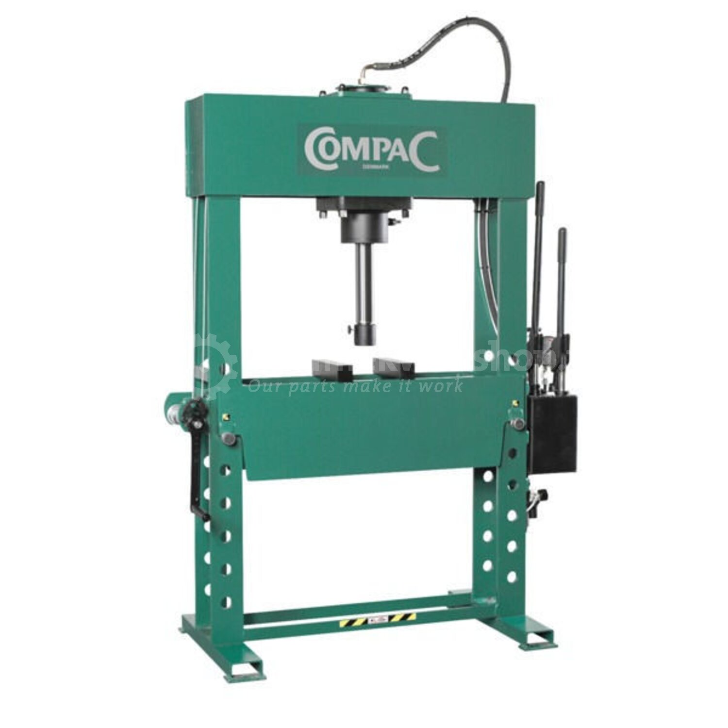 Compac Hydraulische pers 100-ton - HP100 | 100 ton | 300 mm | 320 mm ...