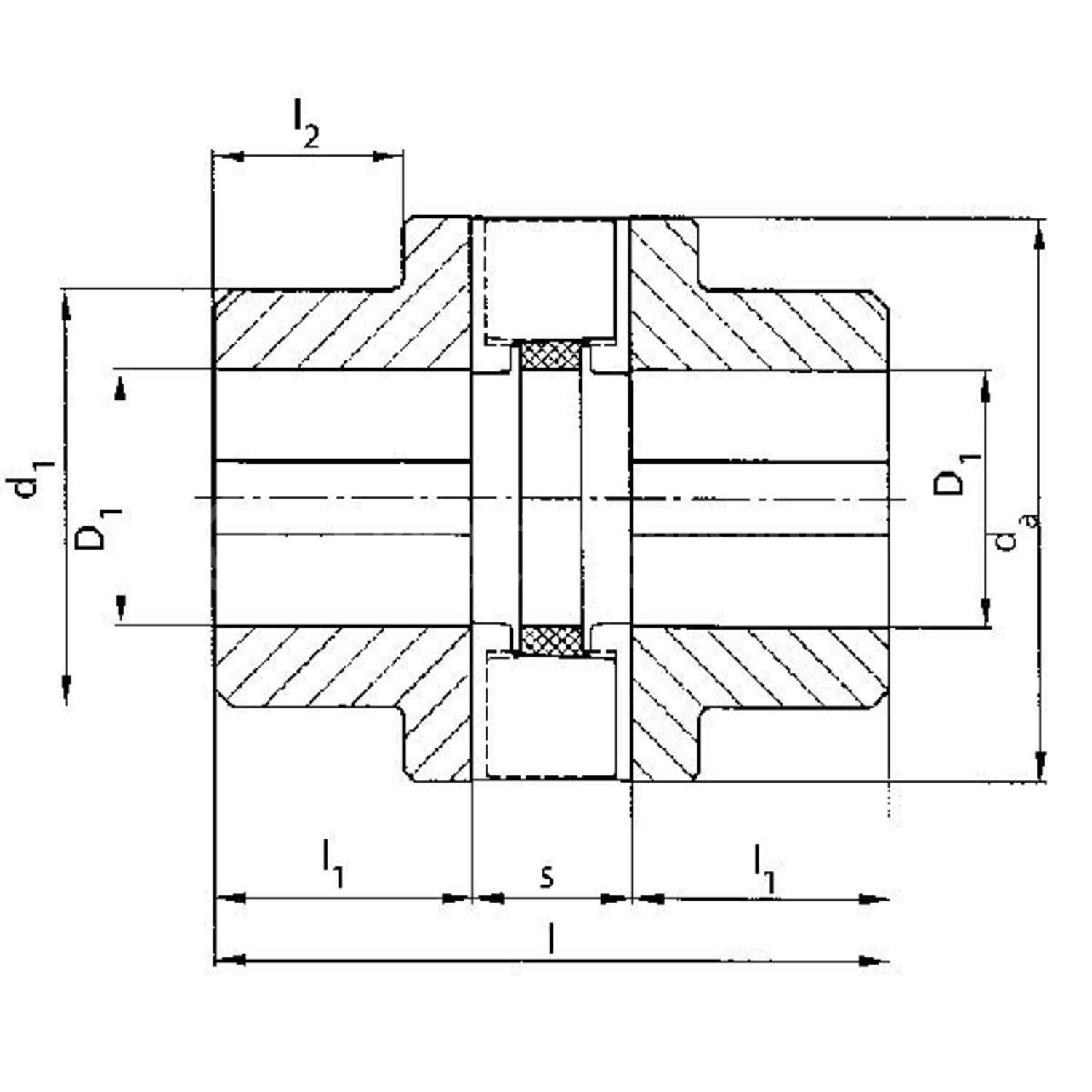 Desch Hadeflex Koppeling XW1-55 - XW155 | Langere levensduur | 4,89 kg ...