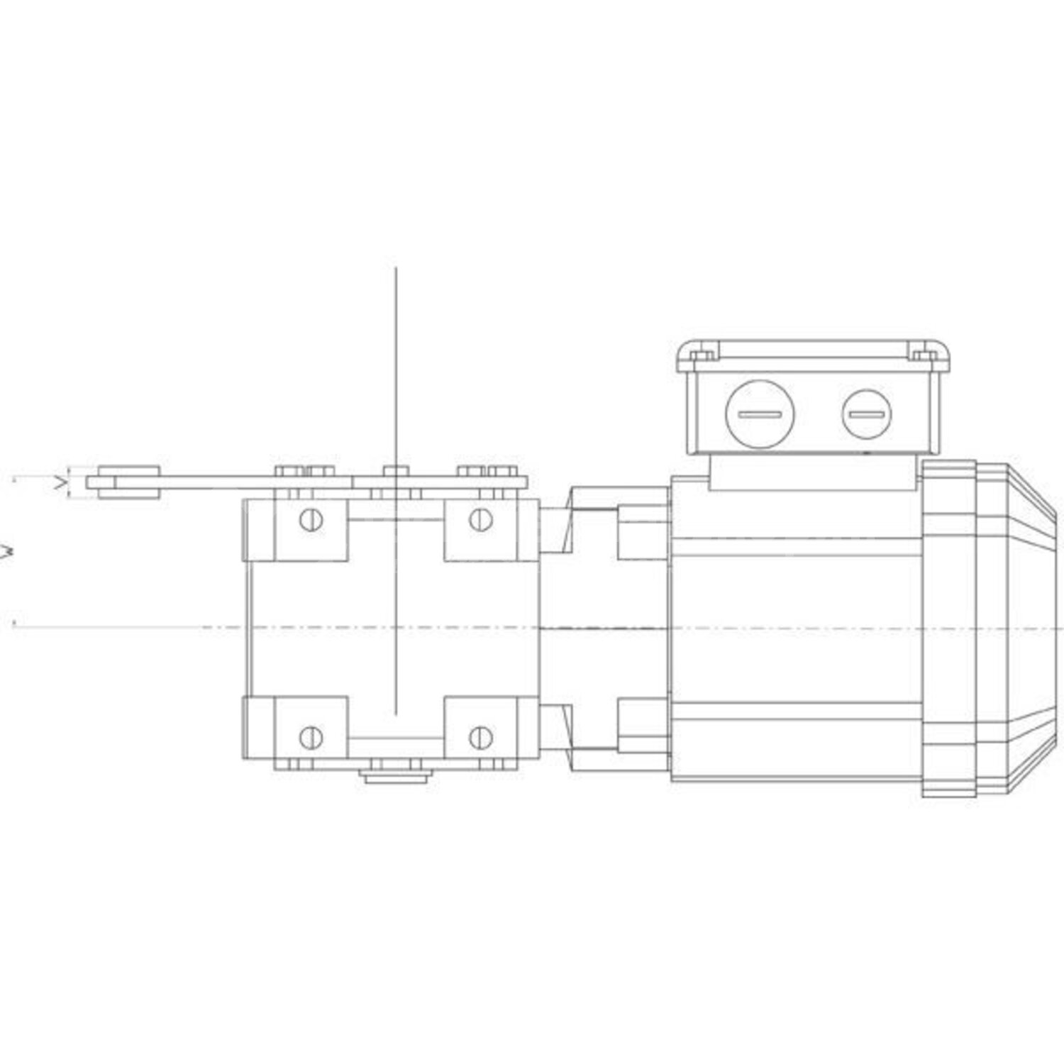 SEW- EURODRIVE Haakse wormwielred. Spiroplan - WA20TDRS71S47118 ...