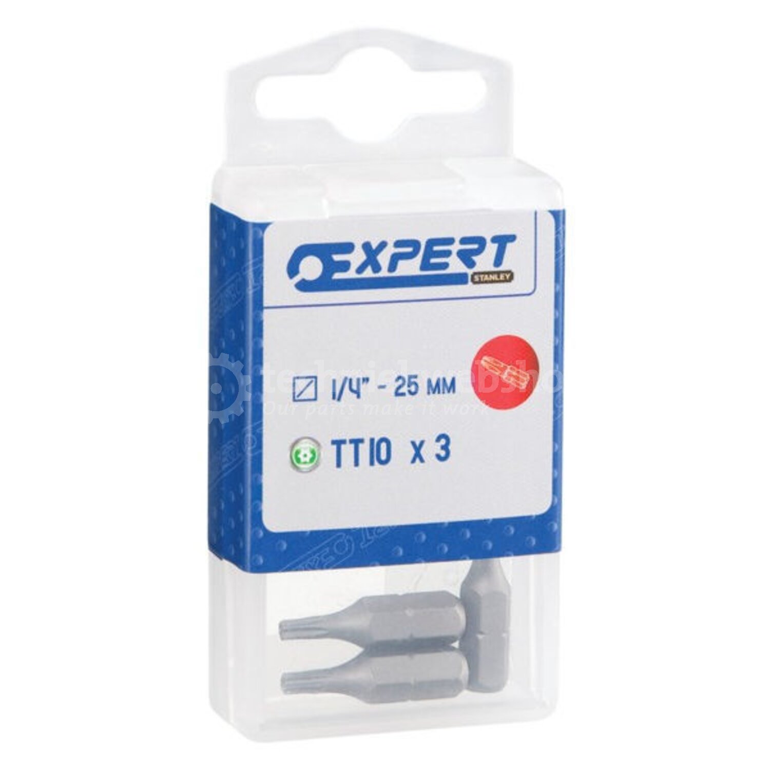 Expert Resistorx® bit 1/4