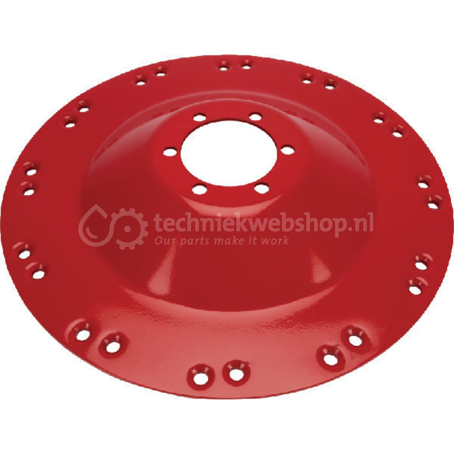 Rotorplaat boven 12 arm Fella - 165391 | t.b.v. 12 tanddragers ...