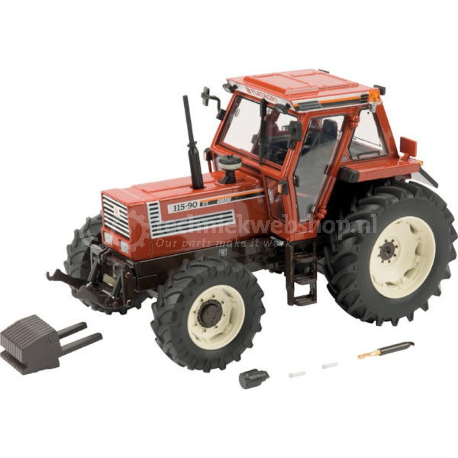 Modèle Réduit Tracteur Fiat 115-90 DT – Replicagri à L'échelle 1/32 | Neuf Sous Boîte | Collecteur