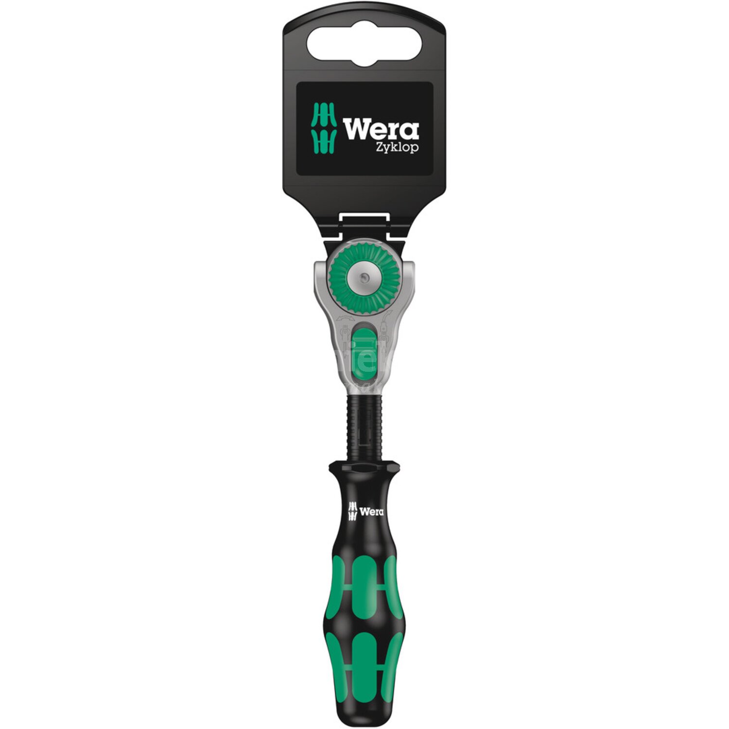Wera 8000 A SB Zyklop Speed ratel met 1/4