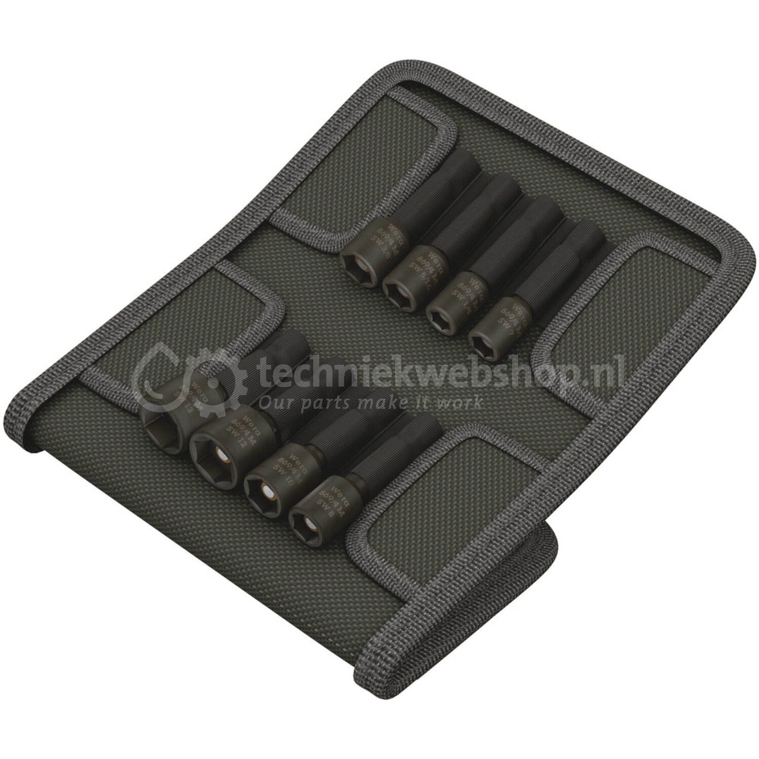Douille Magnétique Wera 10mm Pour Vis Hexagonale - Emmanchement 1/4"