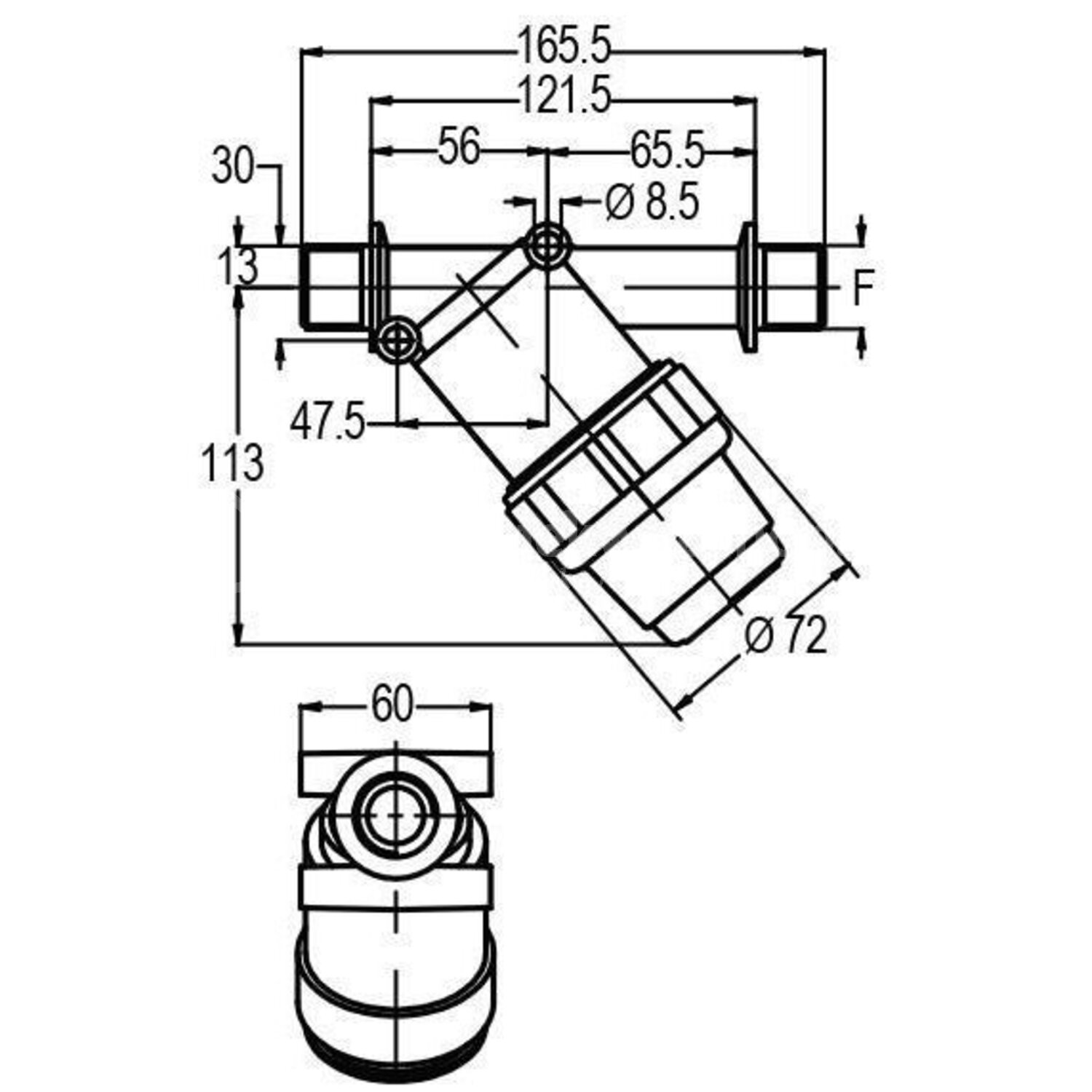 Geoline Persfilter 3/4