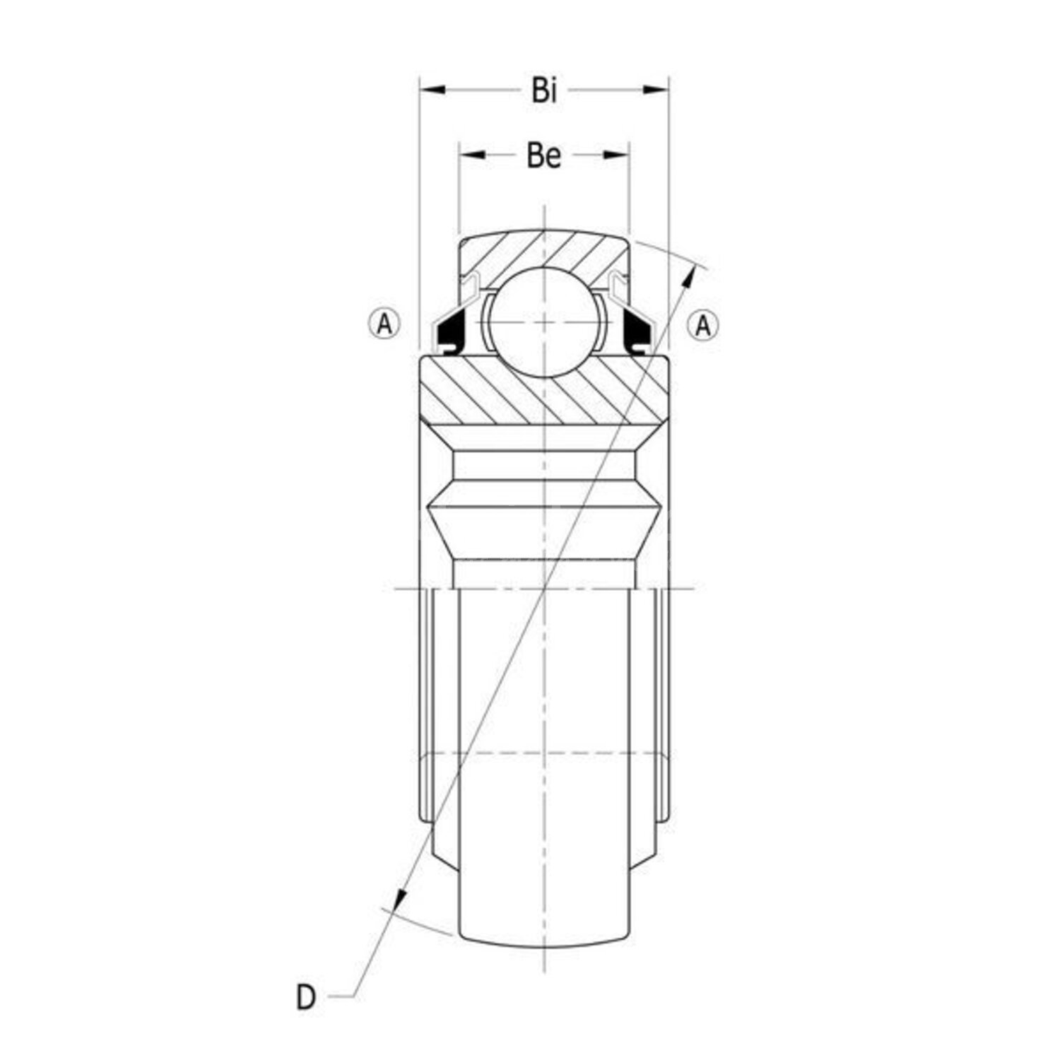 Kramp Spankogellager - NWB04508 | John Deere: AE40895 - 8719607315548 ...