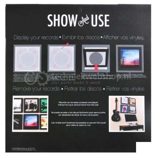 Play & display / Snap, Show And Use, Een wissellijst voor je platen ...