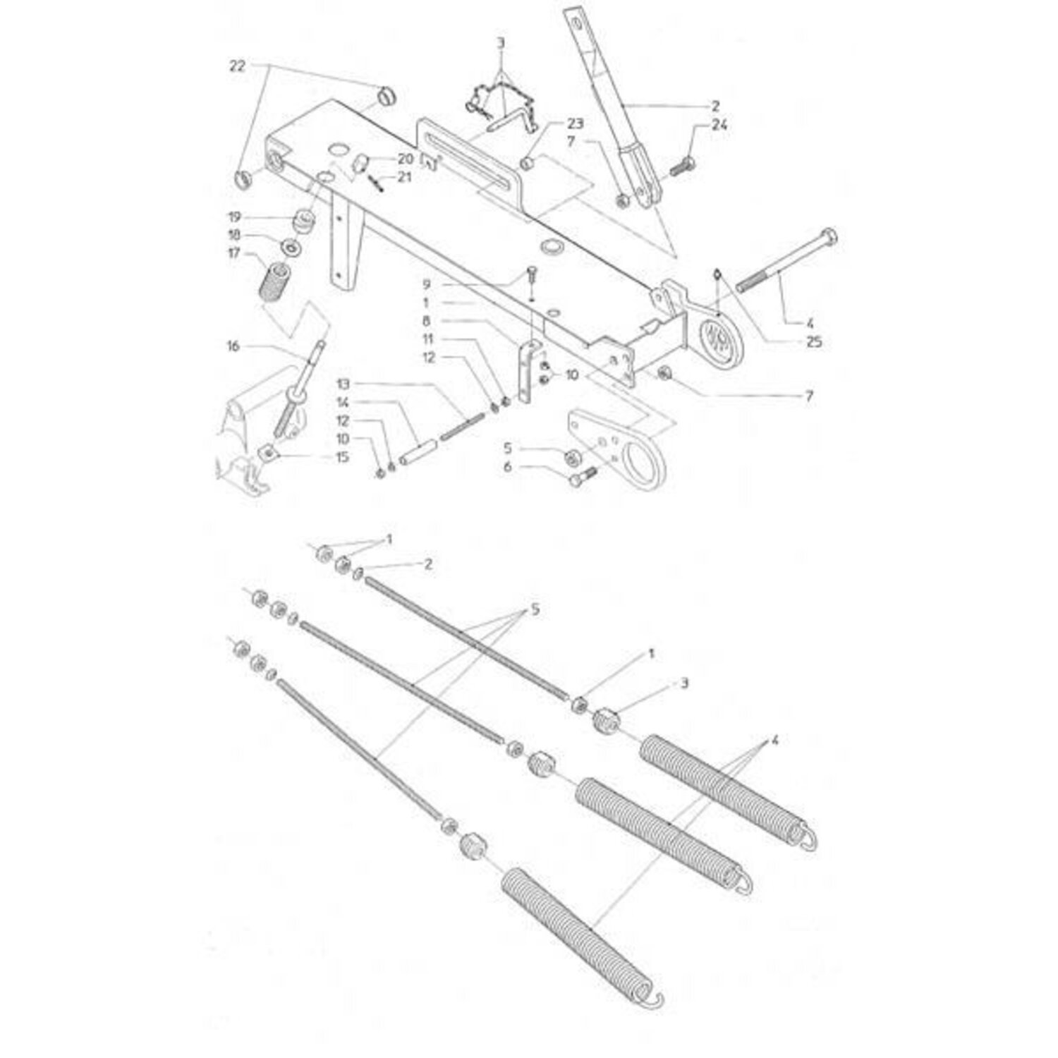 Frame passend voor Vicon AM 2400 HPC in Landbouw / Grasland ...