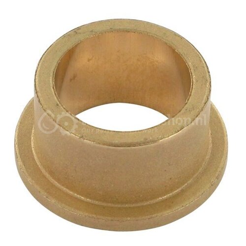 CPJJ 4 Stuks Flensglijlagers - Gesinterd Brons, 10x14x15 Mm, Voor 10 Mm As