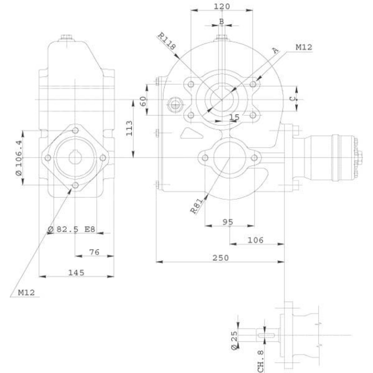Tandwielkasten Berma type RT 190 | 2,5lGL-5 80W-90 l - Techniekwebshop.nl