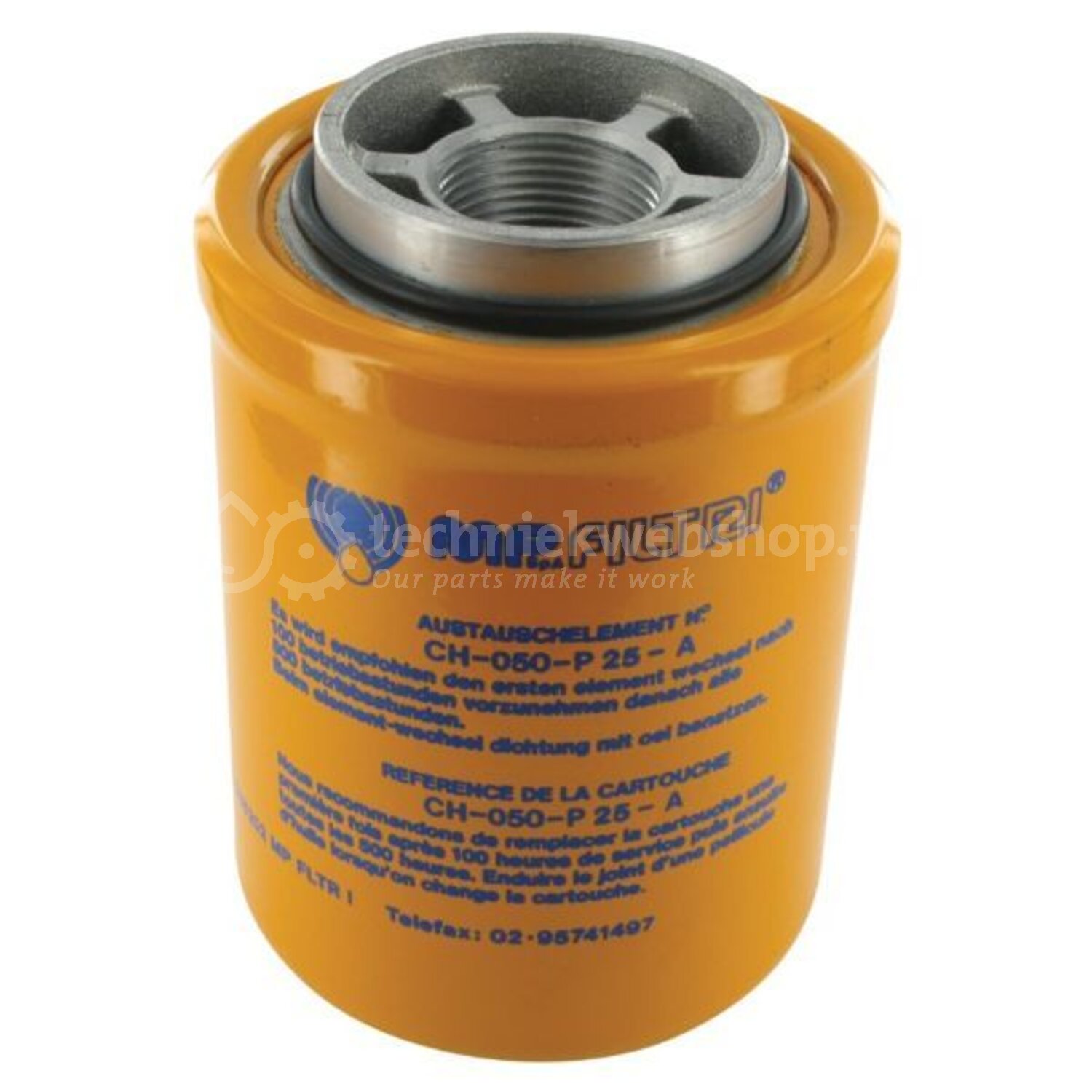 Element type CH voor spin-on filter type MSH in Hydrauliek / Aggregaten ...