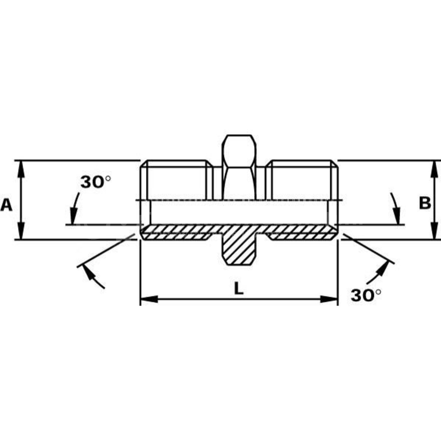 Eisvogel M6 X 1,0 Konkave Tasse – Hydraulik-Fettn Produktbild-Vorschau 3