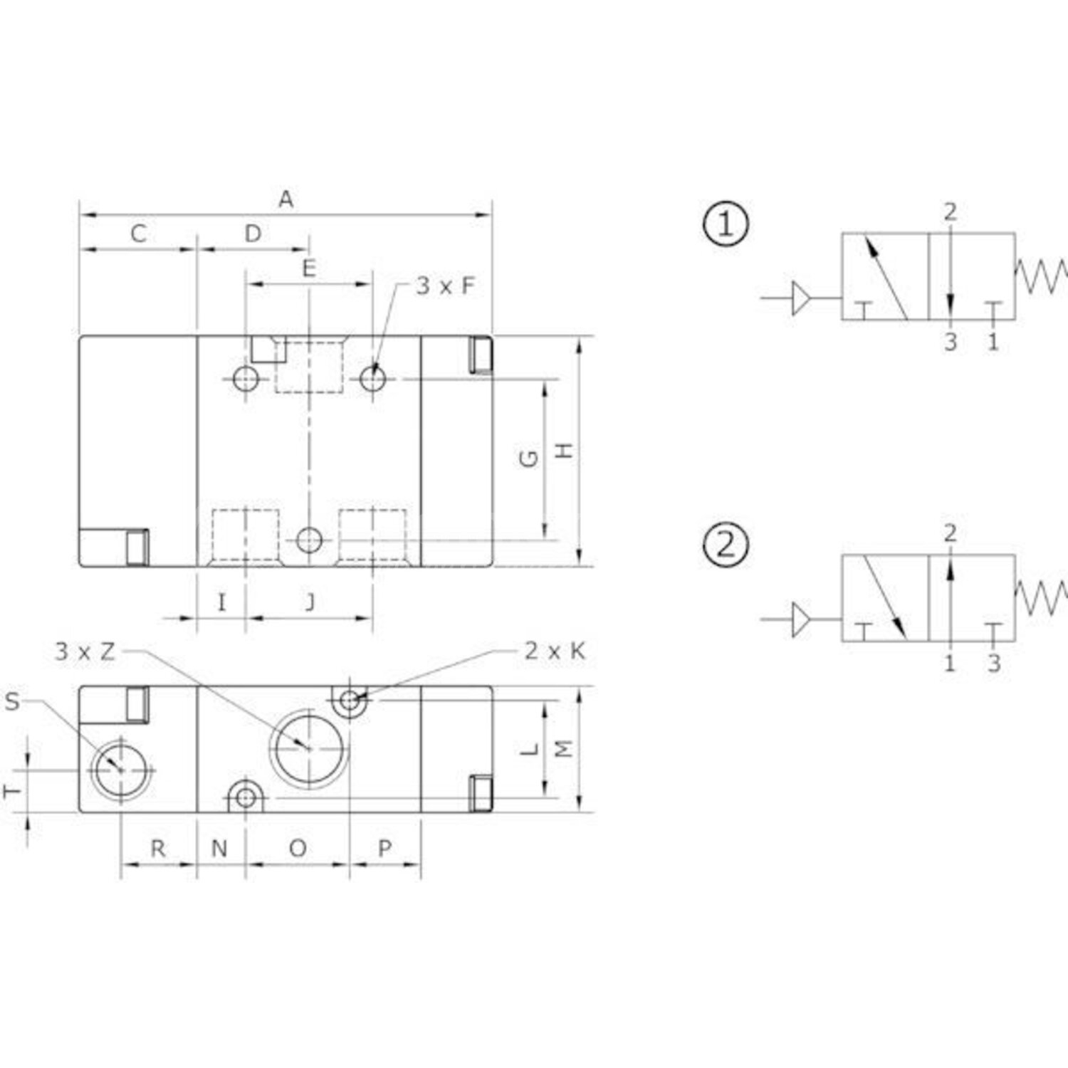 Pneumatisch Mechanisch Ventiel MV-09 – 2-weg 5-weg Rolhendel, 1/4 Inch PT, Aluminium – Voor Luchtsystemen En Industriële Toepassingen