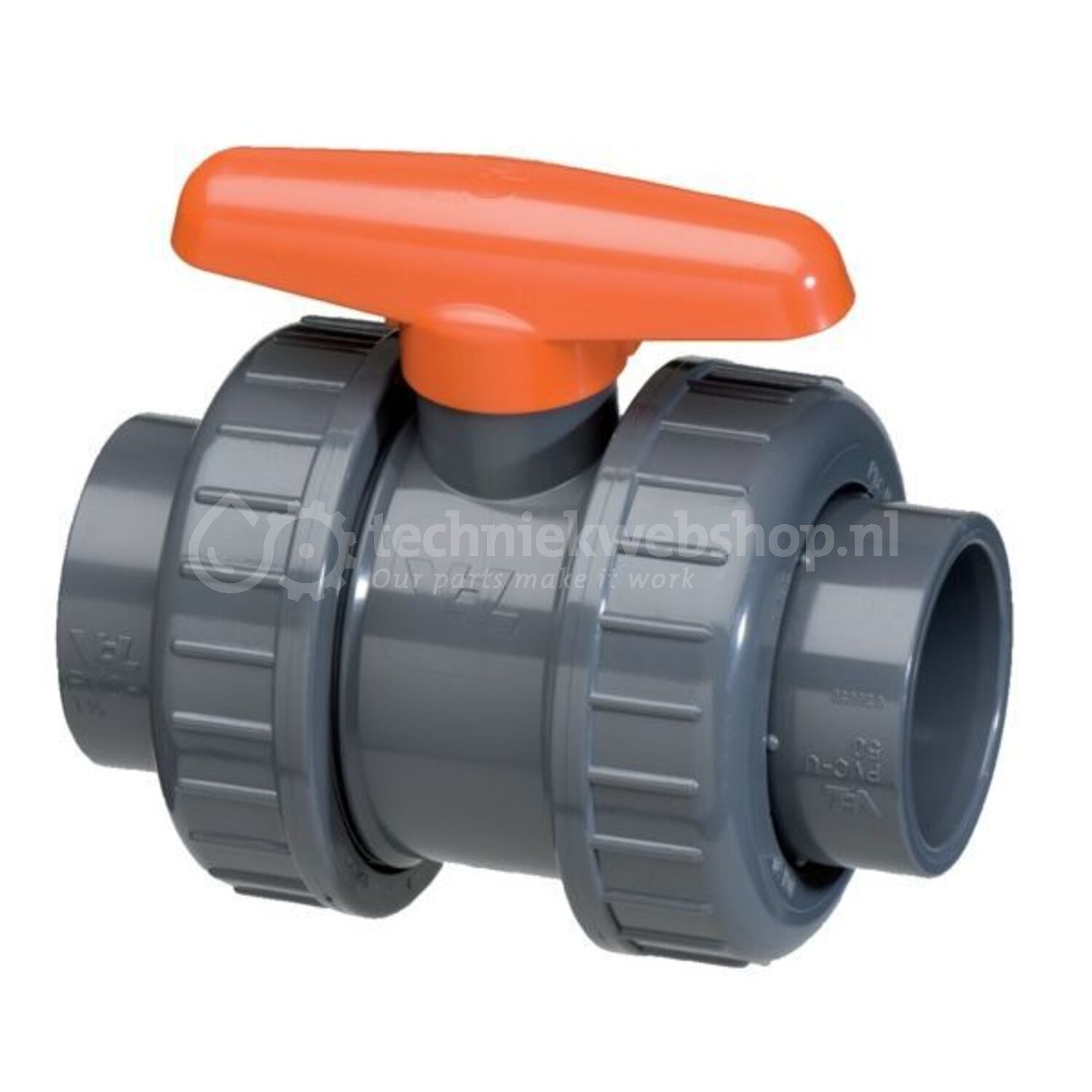 PVC-U kogelkraan - Mof (PVC) x Mof (PVC) in Tuin & Park / Pompen ...