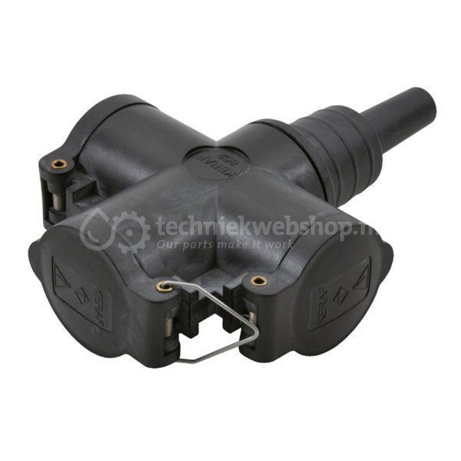 Koppelstopcontact 3-weg rubber in Werkplaats & Magazijn ...