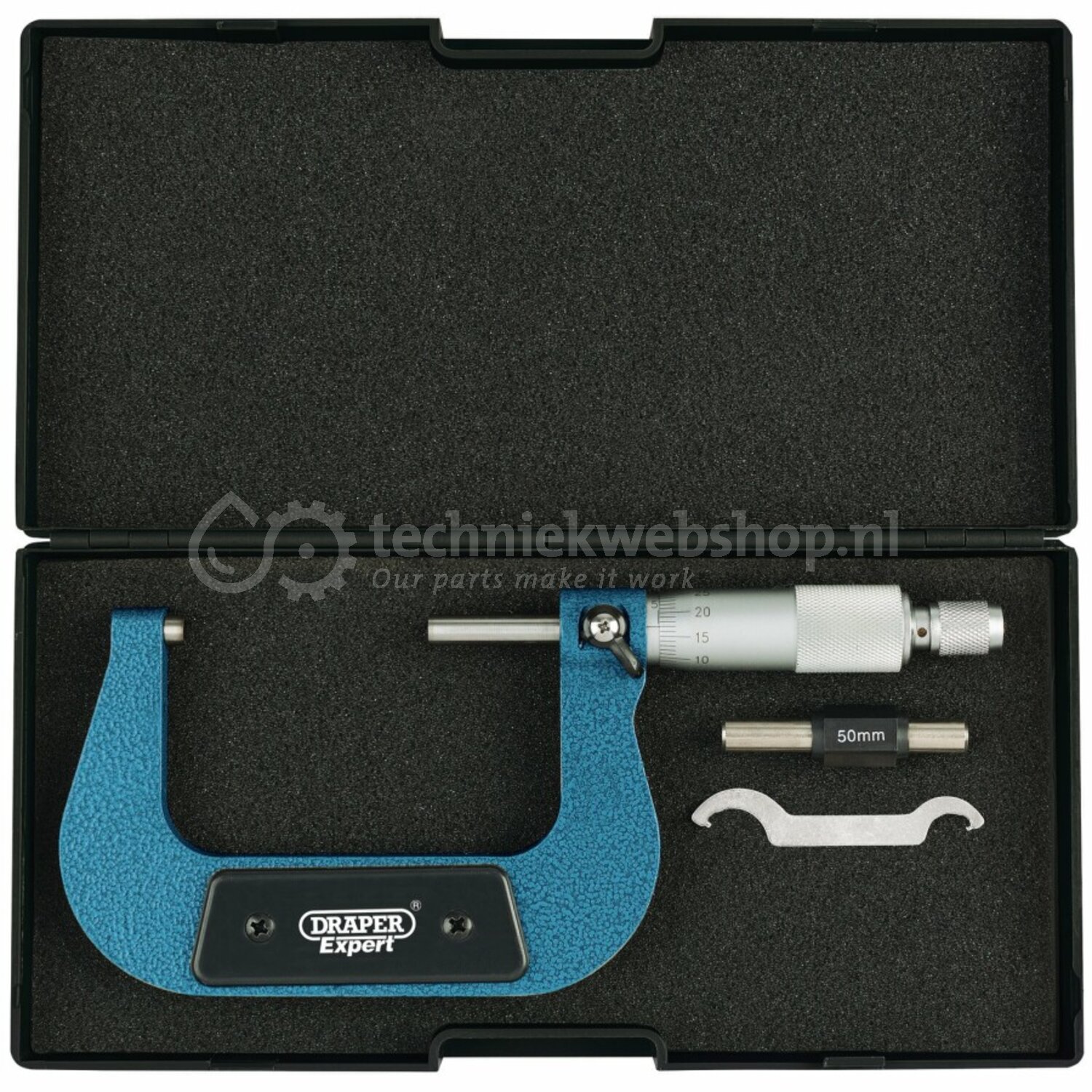 DRAPER 00864 Steckschlüssel 50 Mm Bi-hexagonal 3/4" – Chrom-Vanadium Stahl, Verchromt, DIN/ISO-konform