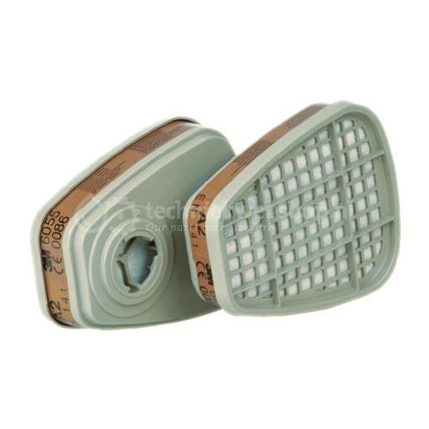 3M Filters volg.EN141 en EN143 Kl. A2 Paar - 7000034749, 4054596842533 ...