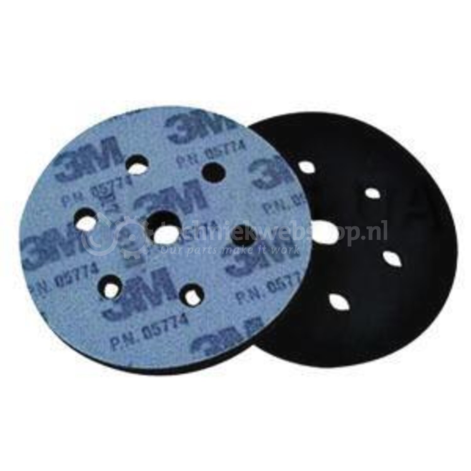 3M Hookit Interface Pad 150mm 601A Zacht - 7000038372, 5010027406254 ...