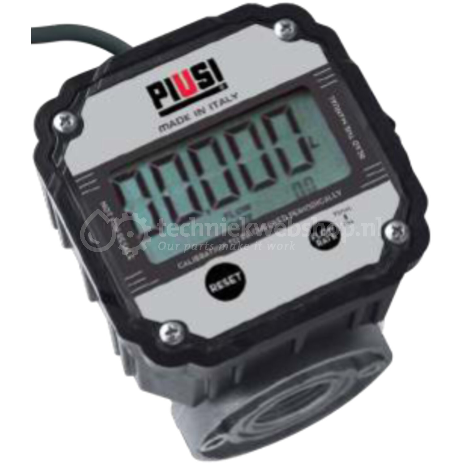 Piusi K600 B/3 Pulse Meter met display | Aansluitmaat: 1