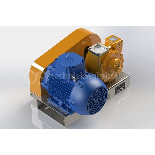 Silea SAMPI RVP25 schottenpomp 500 l/min belt/pulley G2-1/2 ATEX met T ...