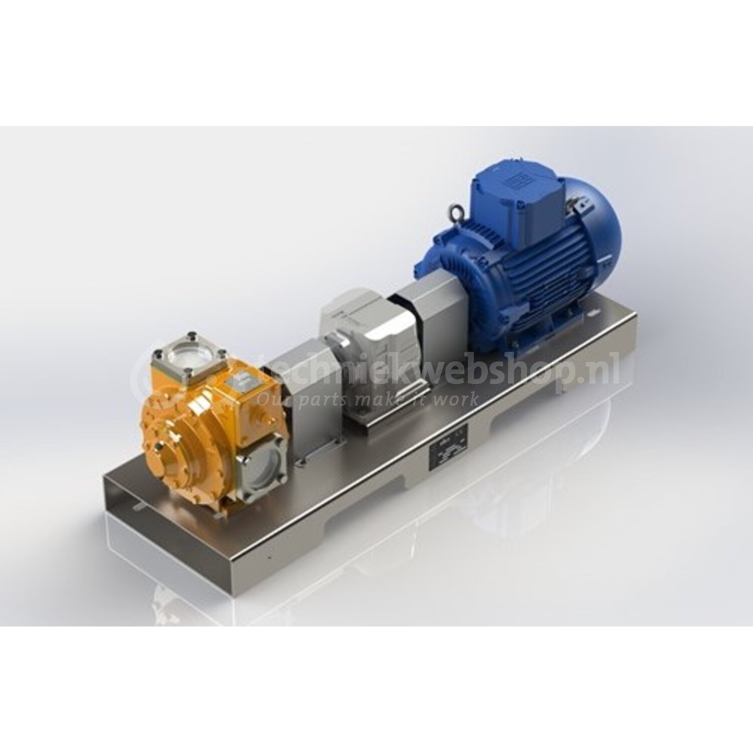 SILEA RVP20 schottenpomp 150 l/min direct coupled G2 ATEX drive 2.2 kW ...
