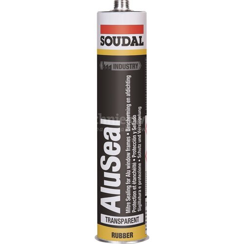 Soudal Aluseal Syn Rubber 310ml Transparant - 128138, 5411183129757 ...