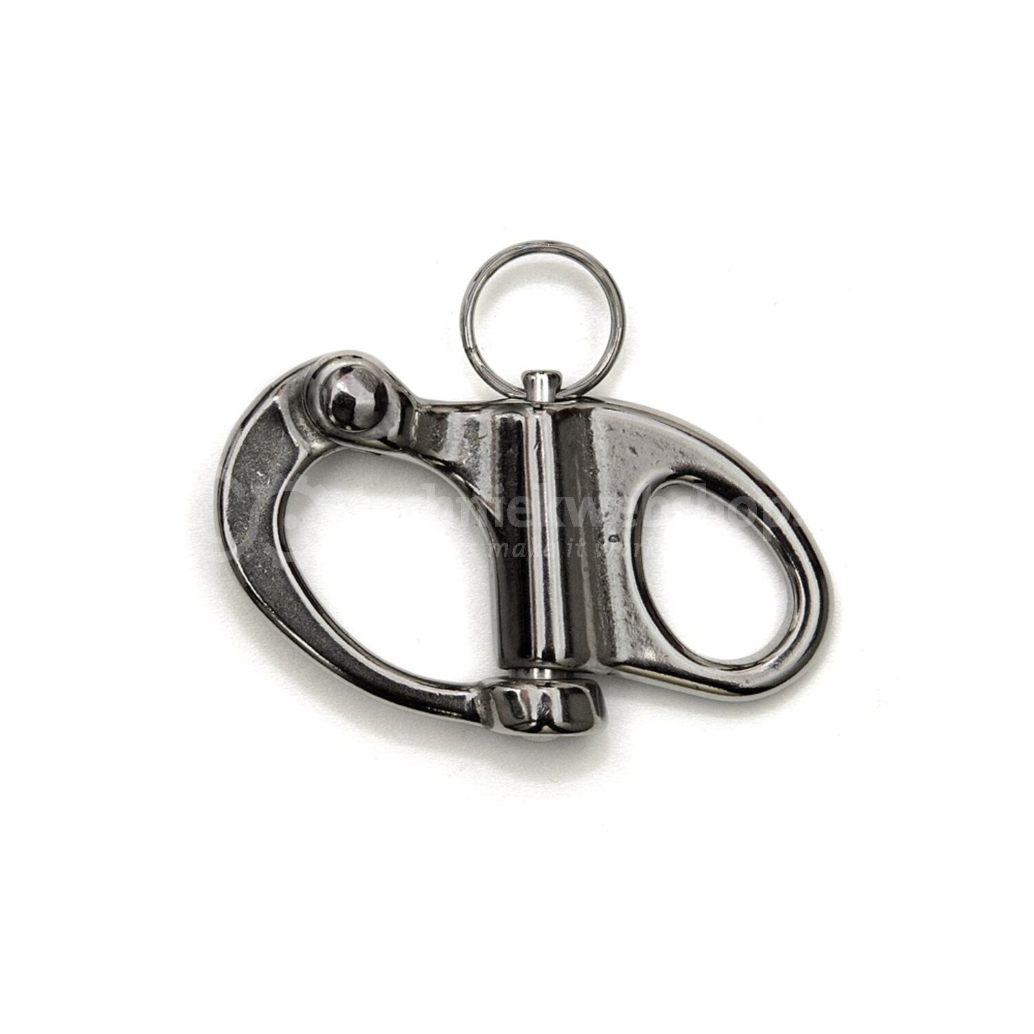 2 Ronde Sluitingen Van Roestvrij Staal A4/AISI 316 – Voor Ketting, Touw Of Oog, Maat 4 Tot 10 Mm