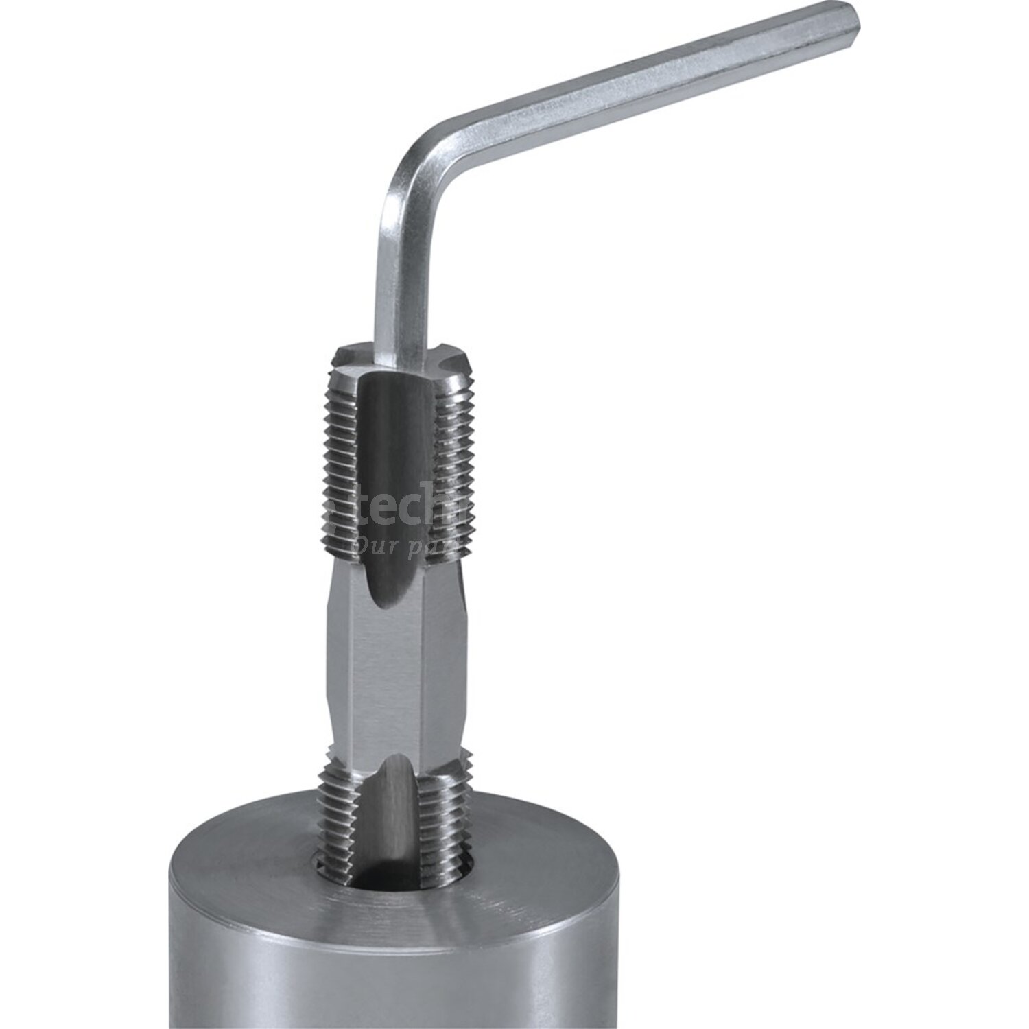 VÖLKEL HSS-G M 3 - M 10 HexTap S Gewindebohrer-Bit, Feingewinde metrisch