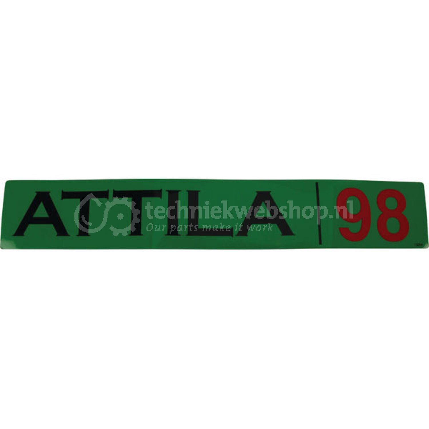 Etesia Sticker attila 98 - 3272370132545 | Origineel nummer: 13254 ...
