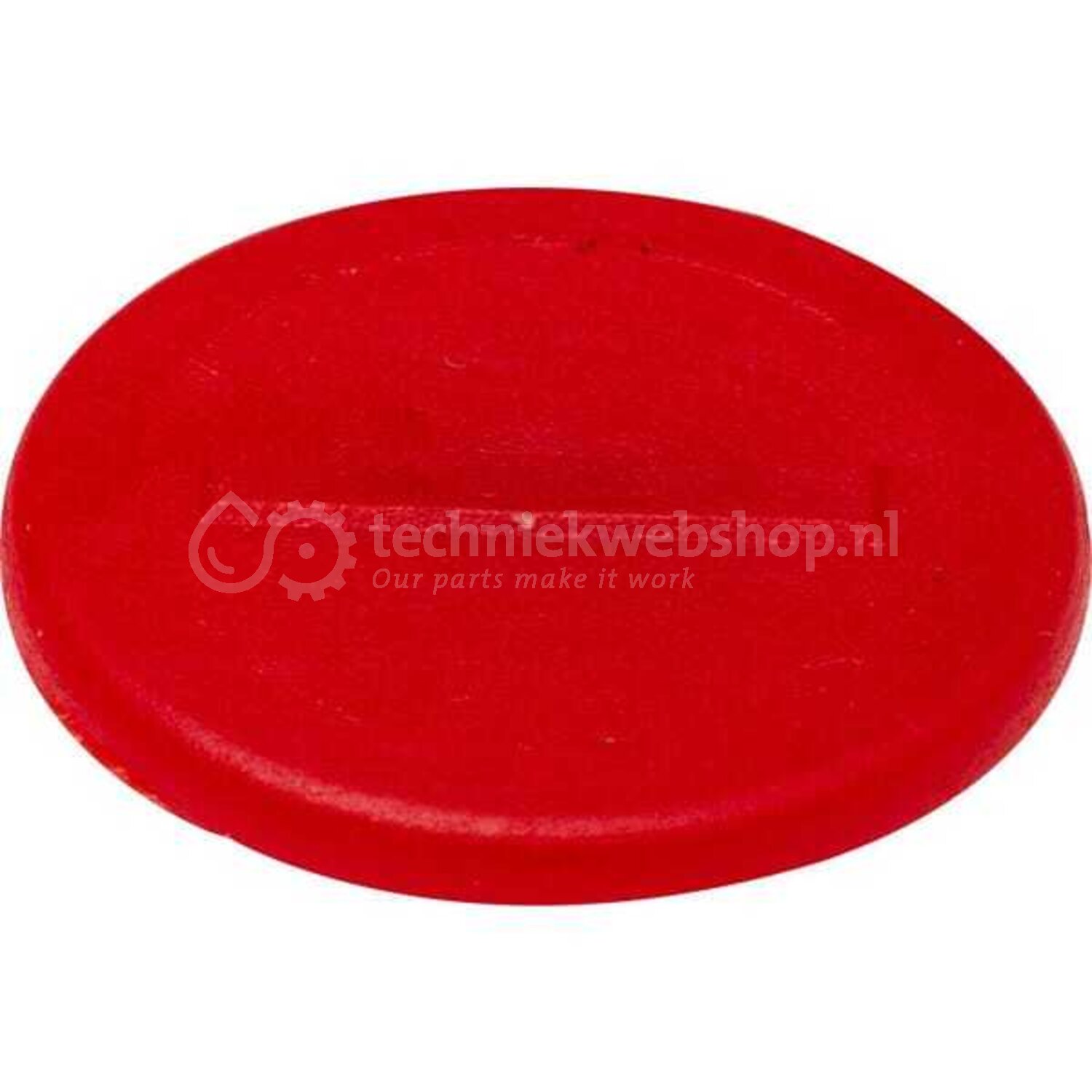 Faster Gekleurde clip rood - | Materiaal: PVC | Primaire kleur: Rood ...
