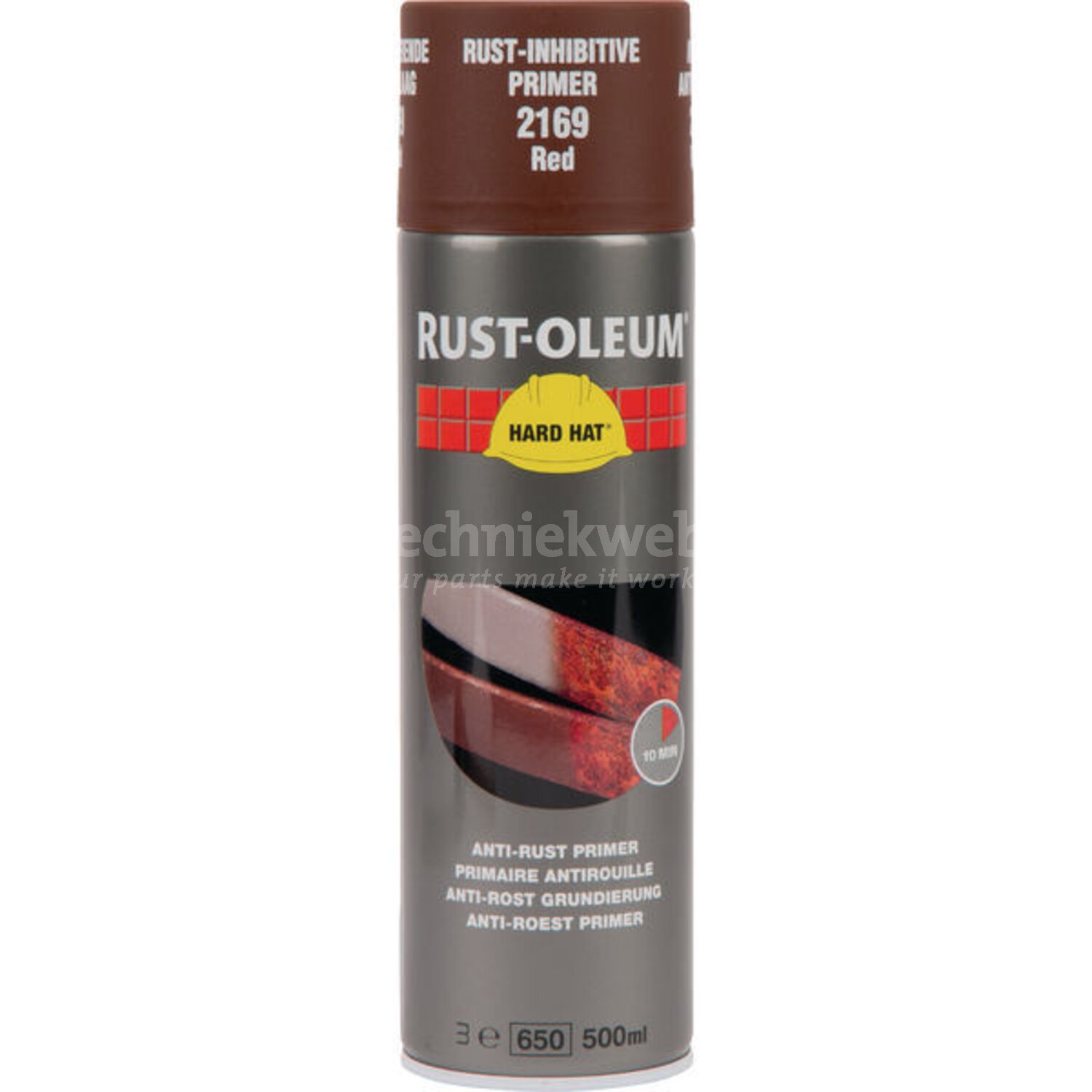 Primer rood 500 ml Rust-Oleum - 8715743005862 | Kleur: Rood ...