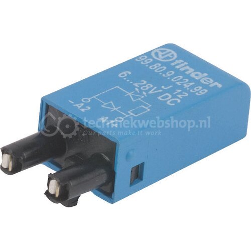 Finder LED Module+diode 24VDC - 8012823105321 - Techniekwebshop.nl