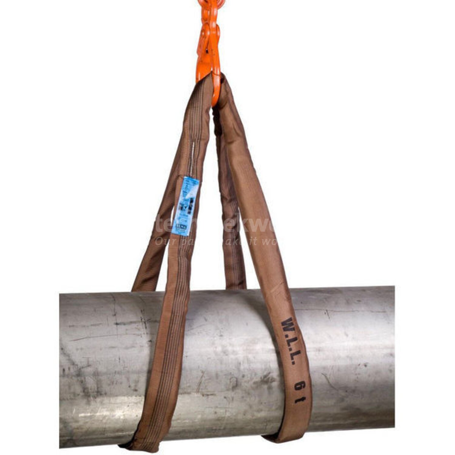 REMA Rondstrop 6 ton 3,0/6,0 mtr - 8717365006258 | Max. belasting: 6000 ...