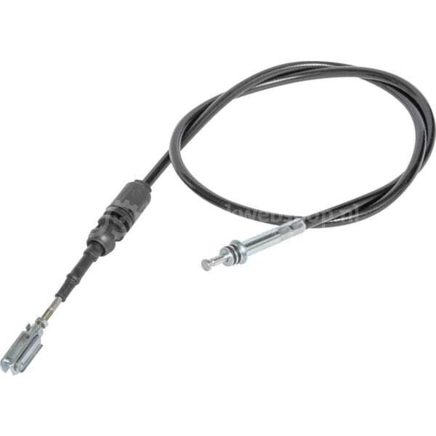 VOBOR Fietsschakelkabel – 3 Meter – 4 Mm Diameter – Staal & Rubber – Universeel Voor Racefiets & MTB – Zwart