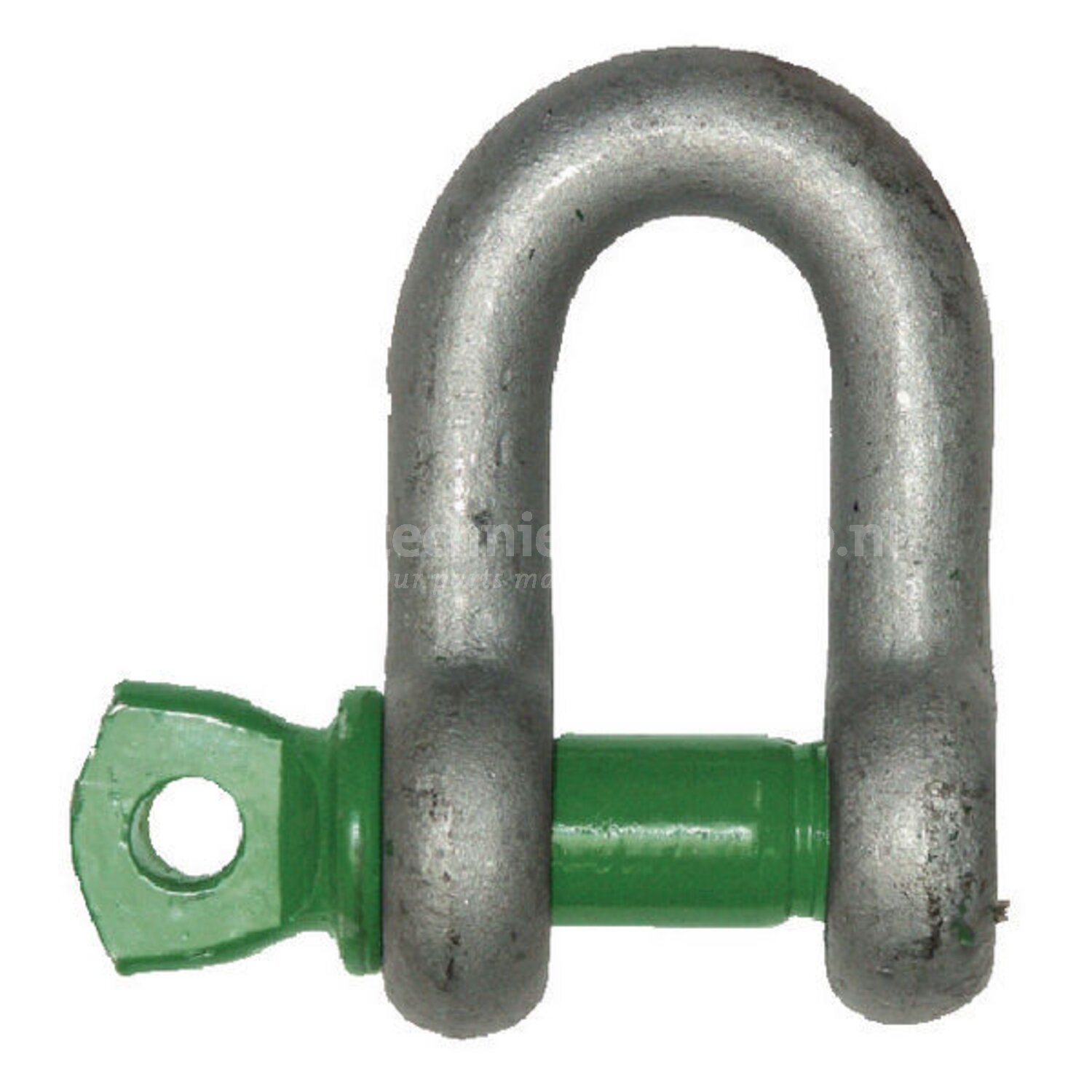 Green Pin D-sluiting 1/4