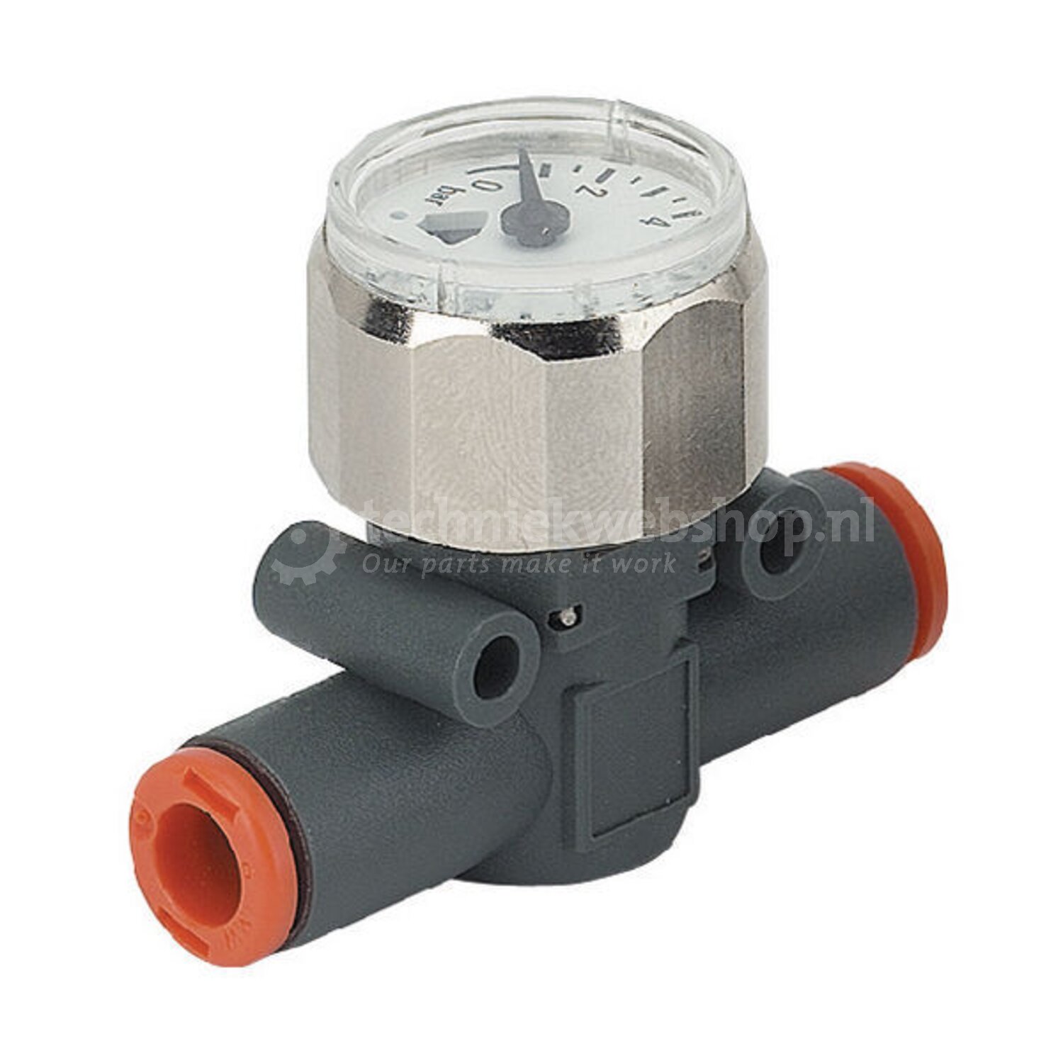 Metal-Work MW LOL manometer MAN L 6-6 - 8024986279641 | Minimumdruk: 0 ...