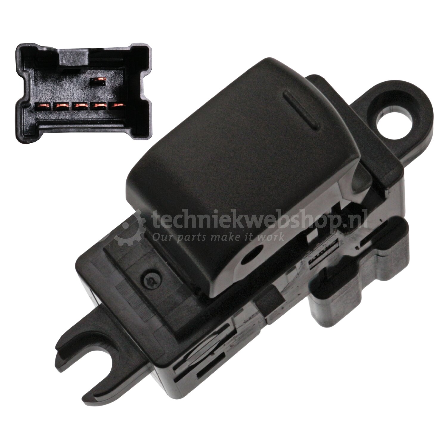 FEBI BILSTEIN Schakelaar, raamopener voor o.a. Nissan - 47952 ...