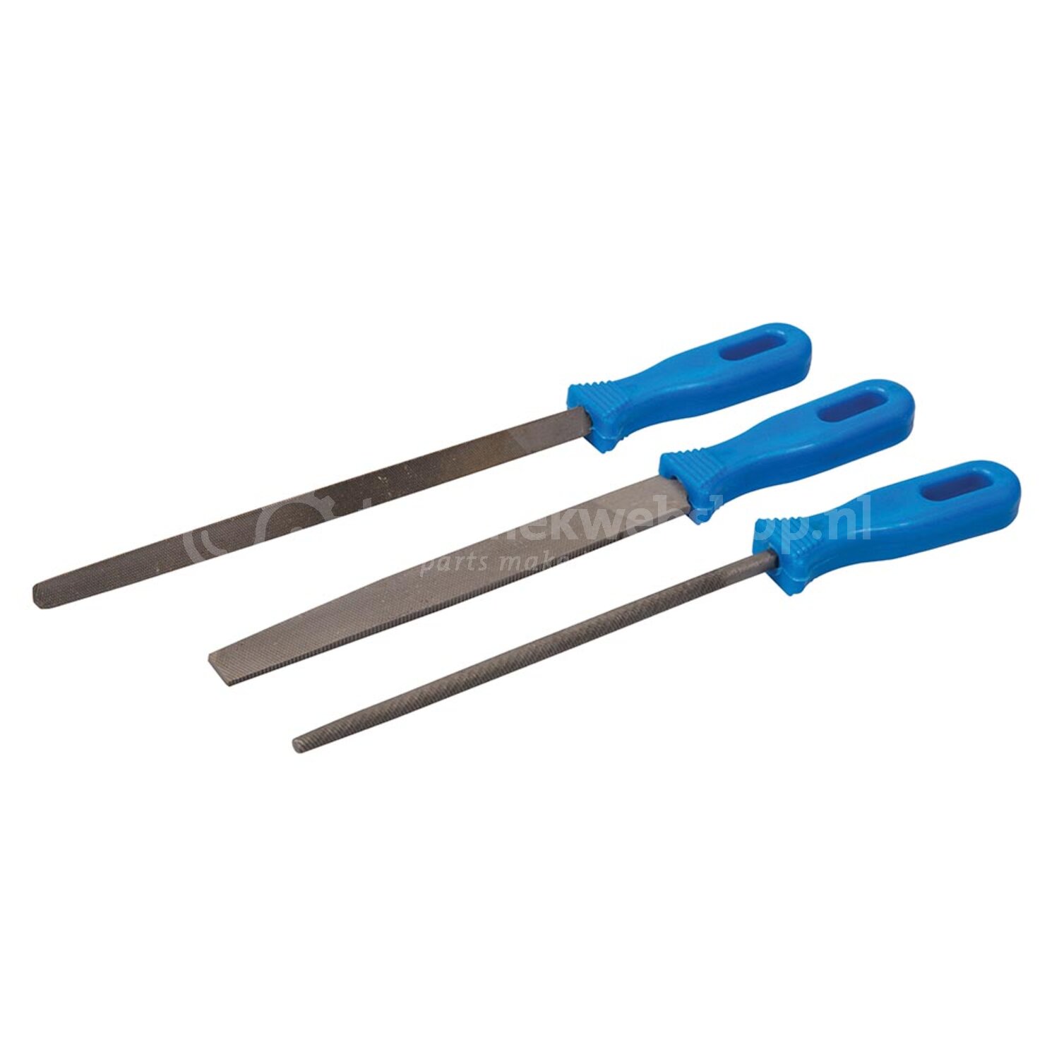 Silverline 3-delige vijlen set, Halfzoet, 3-delige set - 633735 ...