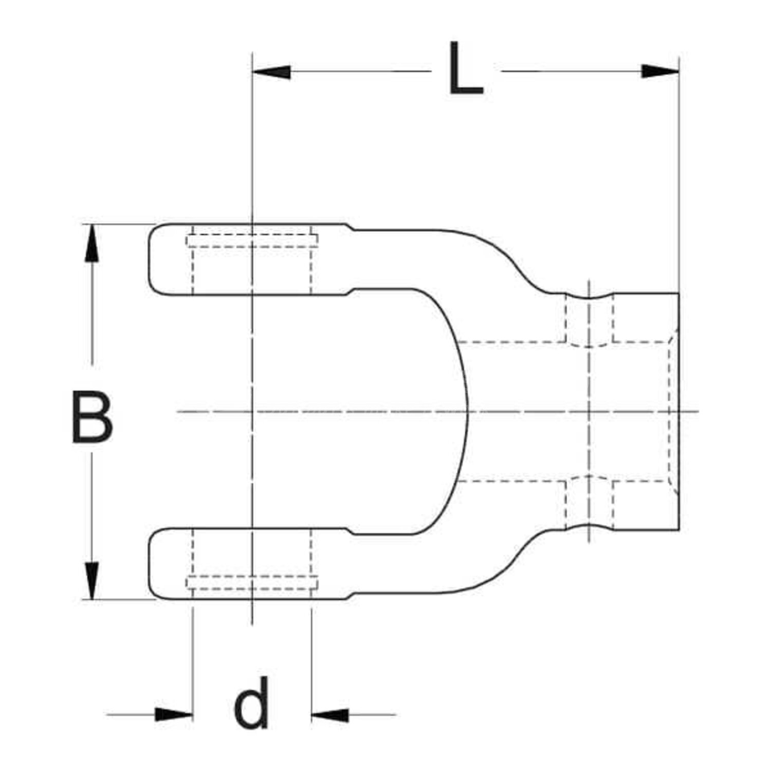 Walterscheid Gaffel Ø30 - 8435194011273 | Type: Naaf | Passing: R7 ...